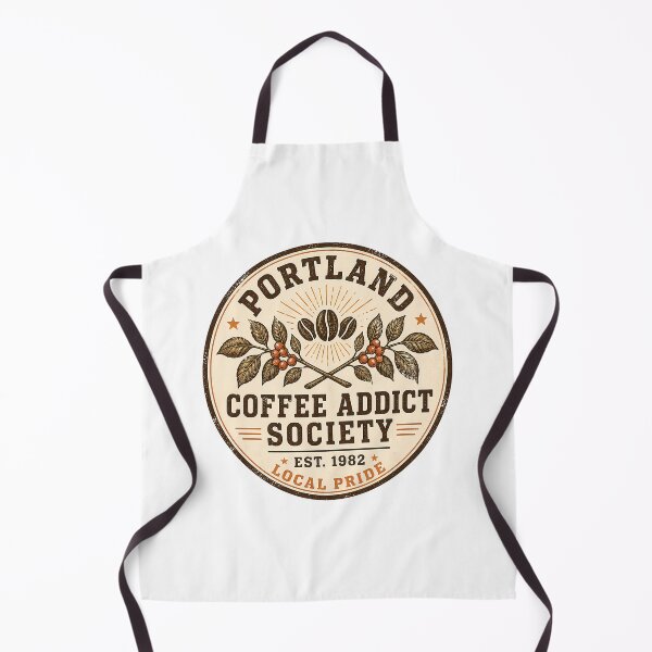 Item preview, Portland Coffee Addict Vintage Emblem designed and sold by chattsuede.