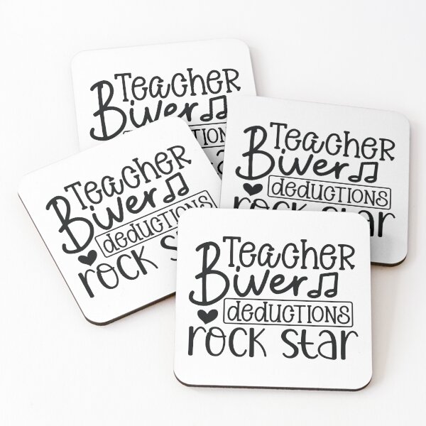 Item preview, Teacher Rockstar - Funny School Mentor Professional Teaching Gift designed and sold by FuzionRaptor.