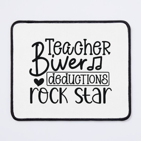 Item preview, Teacher Rockstar - Funny School Mentor Professional Teaching Gift designed and sold by FuzionRaptor.