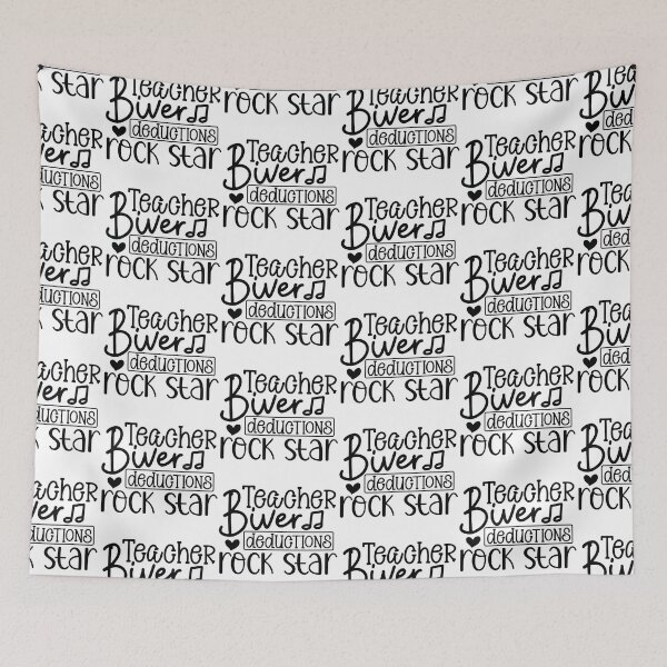 Item preview, Teacher Rockstar - Funny School Mentor Professional Teaching Gift designed and sold by FuzionRaptor.