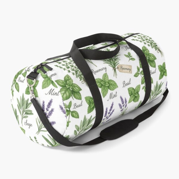 Item preview, Herb Garden Watercolor Kitchen Botanical Seamless Pattern designed and sold by Inkworksbyshery.