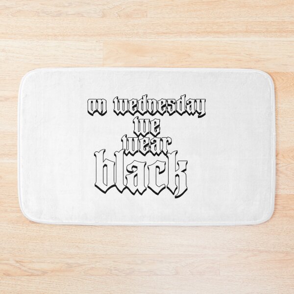 Item preview, On Wednesdays we wear black designed and sold by shockart-pl.