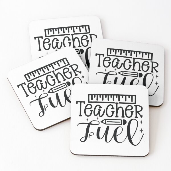 Item preview, Teacher Fuel - Funny School Mentor Coffee Lover Academic Gift designed and sold by FuzionRaptor.