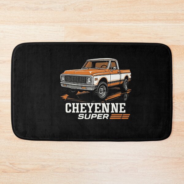 Item preview, Orange Chevy Cheyenne Super 4x4 Off-Road Tribute designed and sold by TheArtOfCar.