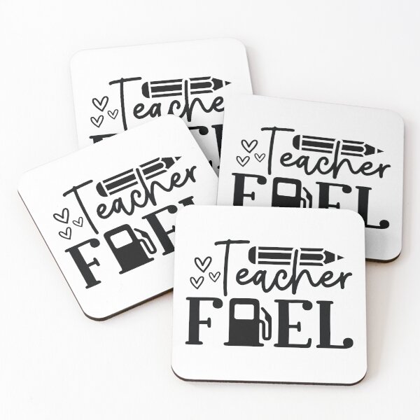 Item preview, Teacher Fuel - Funny School Coffee and Educator Life Art designed and sold by FuzionRaptor.