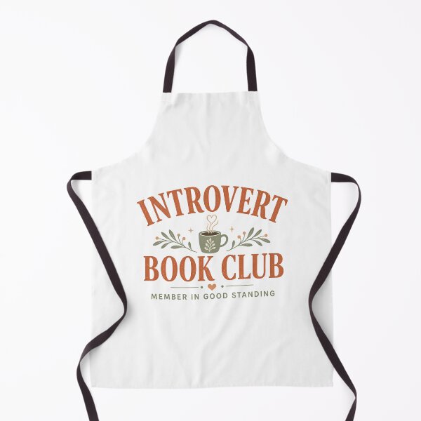 Item preview, Introvert Book Club Member In Good Standing Quote designed and sold by chattsuede.