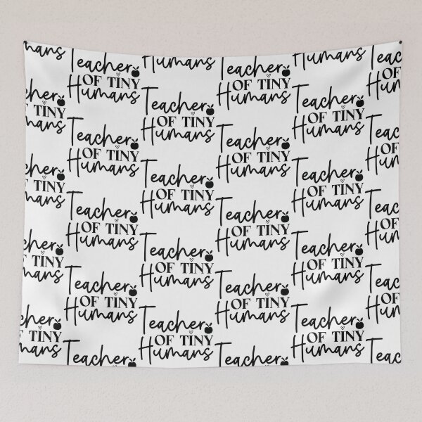 Item preview, Teacher Of Tiny Humans - Cute Preschool Mentor School Gift designed and sold by FuzionRaptor.