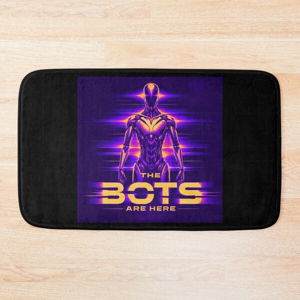 Item preview, humanoid robot AI Robots Future Tech Design | The Bots Are Coming Futuristic  designed and sold by TEEJAMBOREE.