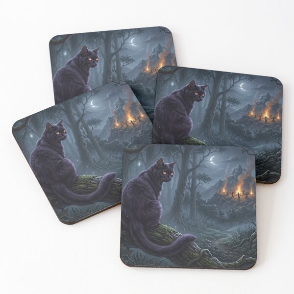 Item preview, Guardian of the Sabbath: Black Cat and Walpurgis Night designed and sold by NeyhineAngelionShop.