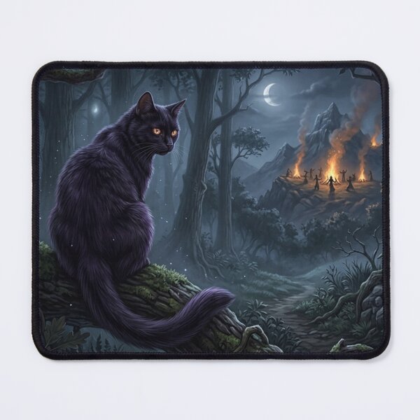 Item preview, Guardian of the Sabbath: Black Cat and Walpurgis Night designed and sold by NeyhineAngelionShop.