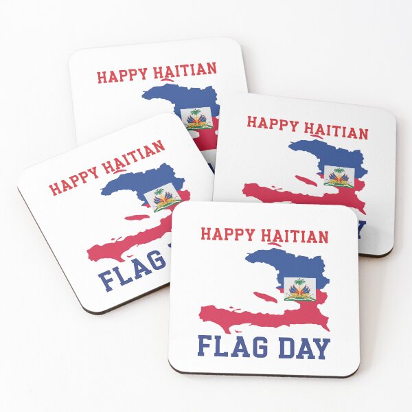 Item preview, Happy Haitian Flag Day Proud Haiti Flag  designed and sold by first-shirt ⭐ ⭐ ⭐ ⭐ ⭐.