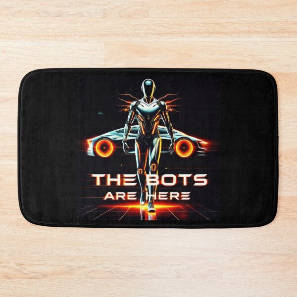 Item preview, humanoid robot AI Robots Future Tech Design | The Bots Are Coming Futuristic  designed and sold by TEEJAMBOREE.