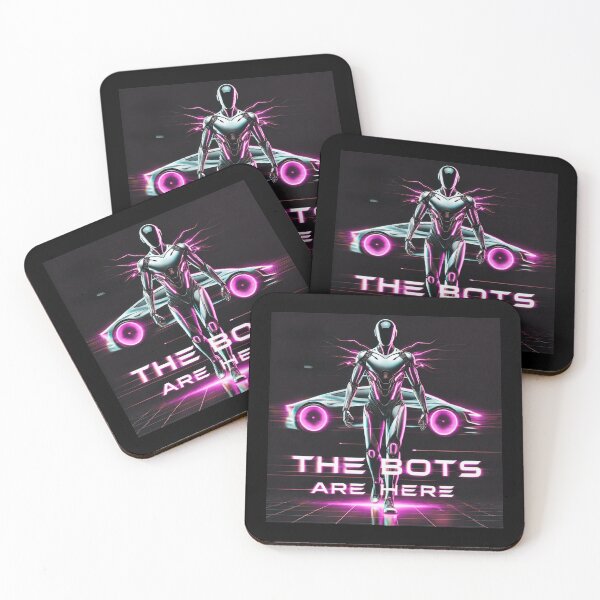 Item preview, humanoid robot AI Robots Future Tech Design | The Bots Are Coming Futuristic  designed and sold by TEEJAMBOREE.