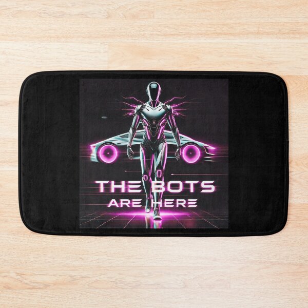 Item preview, humanoid robot AI Robots Future Tech Design | The Bots Are Coming Futuristic  designed and sold by TEEJAMBOREE.