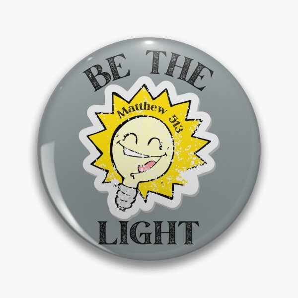 Item preview, Be the Light Vintage Light Bulb Matthew 513 Christian  designed and sold by Forevermore.
