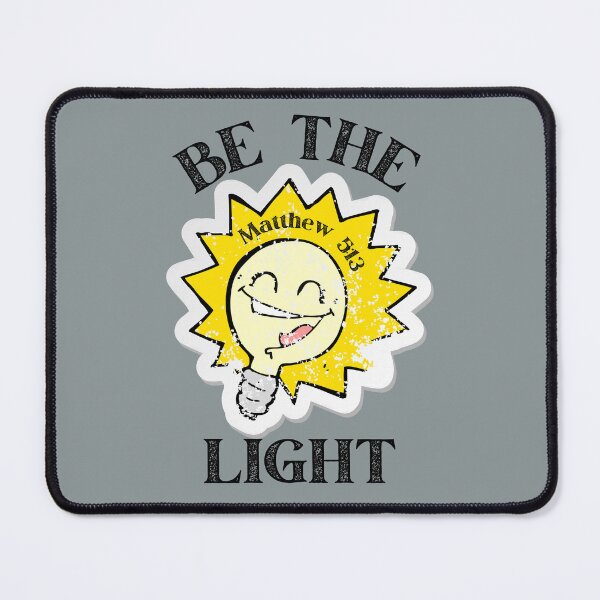 Item preview, Be the Light Vintage Light Bulb Matthew 513 Christian designed and sold by Forevermore.