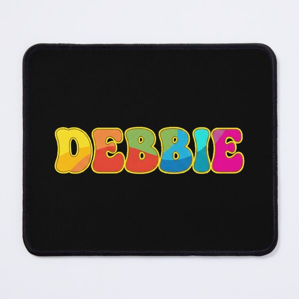 Item preview, ❤️ Debbie Personalized Name Wavy Retro Shirt, Coffee Mug, Sticker Gift designed and sold by HelixPedia.