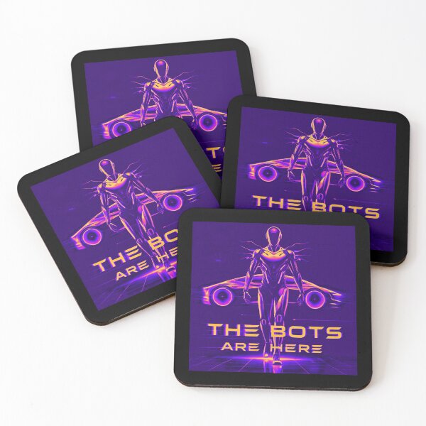 Item preview, humanoid robot AI Robots Future Tech Design | The Bots Are Coming Futuristic  designed and sold by TEEJAMBOREE.