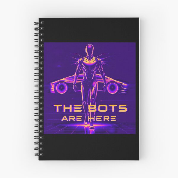 Item preview, humanoid robot AI Robots Future Tech Design | The Bots Are Coming Futuristic  designed and sold by TEEJAMBOREE.