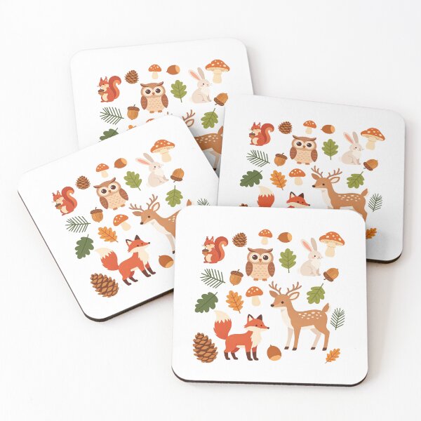 Item preview, Woodland Animal pattern designed and sold by Andrea Kreates.