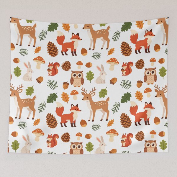 Item preview, Woodland Animal pattern designed and sold by Andrea Kreates.