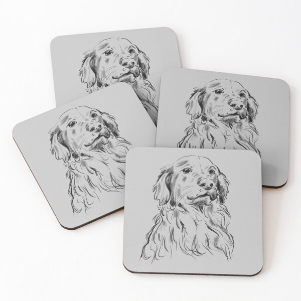 Item preview, Good Boy — Ink Sketch Dog Portrait designed and sold by AnnaVikhrArt.