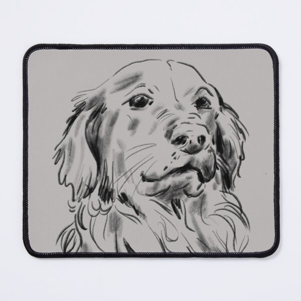 Item preview, Good Boy — Ink Sketch Dog Portrait designed and sold by AnnaVikhrArt.