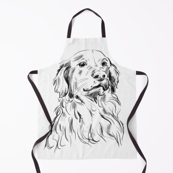 Item preview, Good Boy — Ink Sketch Dog Portrait designed and sold by AnnaVikhrArt.