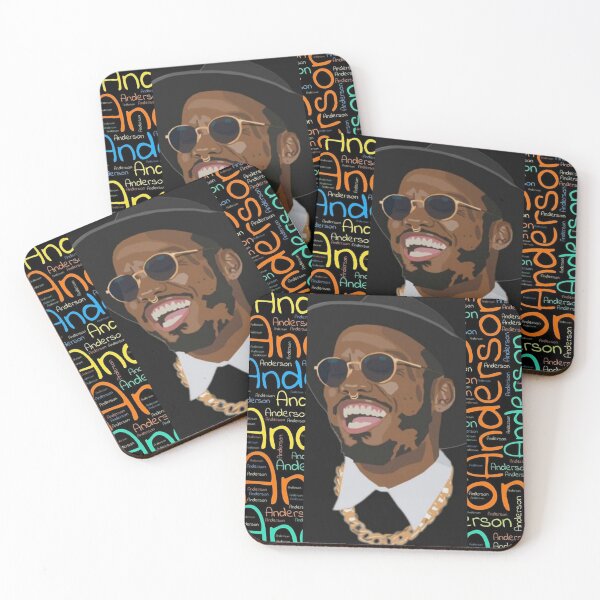 Item preview, Anderson .Paak Stylized Vector Portrait - Vibrant Music Art designed and sold by Muchistudio.