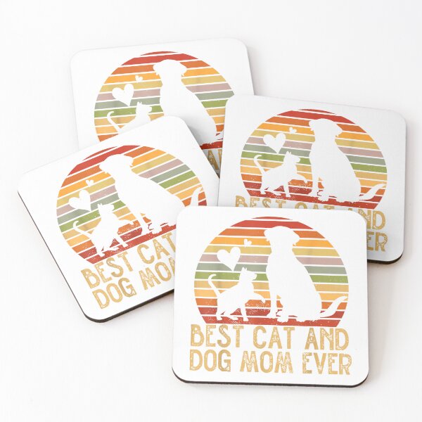 Item preview, Retro Cat Dog Mom Cat Mama Furmama Puppy Kitty Mother's Day T-Shirt designed and sold by KTY-NUSS.