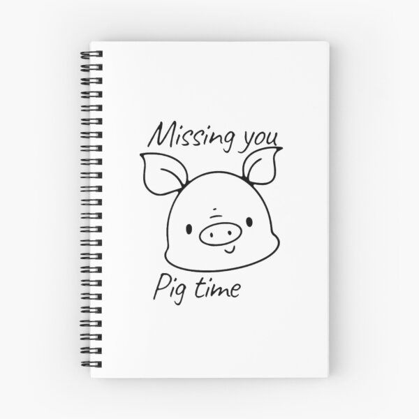 Item preview, Missing you pig time designed and sold by OinkOinks.