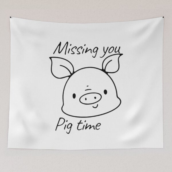 Item preview, Missing you pig time designed and sold by OinkOinks.