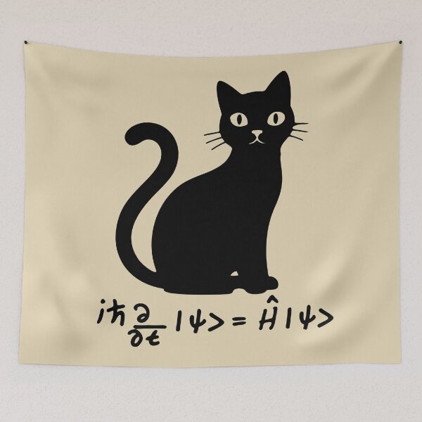 Item preview, Schrödinger cat designed and sold by Javier Narváez Solarte.