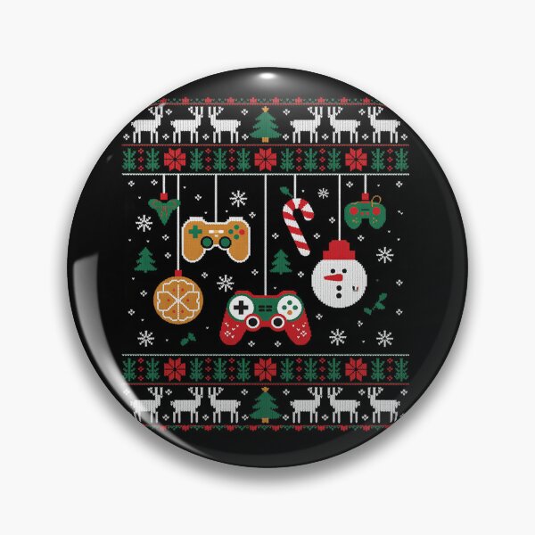 Artikelvorschau, Weihnachts-Gamecontroller, hässlicher Weihnachtspullover für Jungen entworfen und verkauft von BlassmausArt.