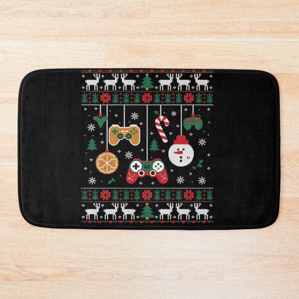 Artikelvorschau, Weihnachts-Gamecontroller, hässlicher Weihnachtspullover für Jungen entworfen und verkauft von BlassmausArt.