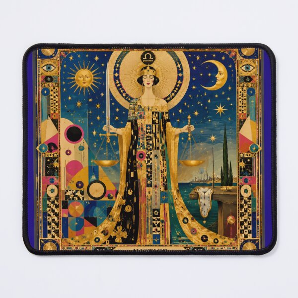 Item preview, Tarot Card Justice. designed and sold by Natalia-Vlad.