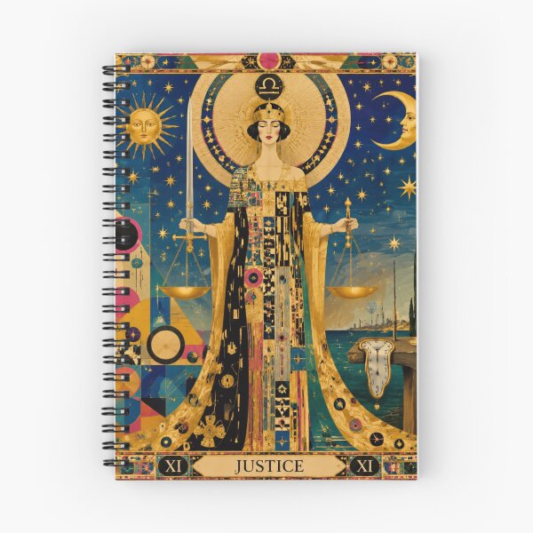 Item preview, Tarot Card Justice. designed and sold by Natalia-Vlad.