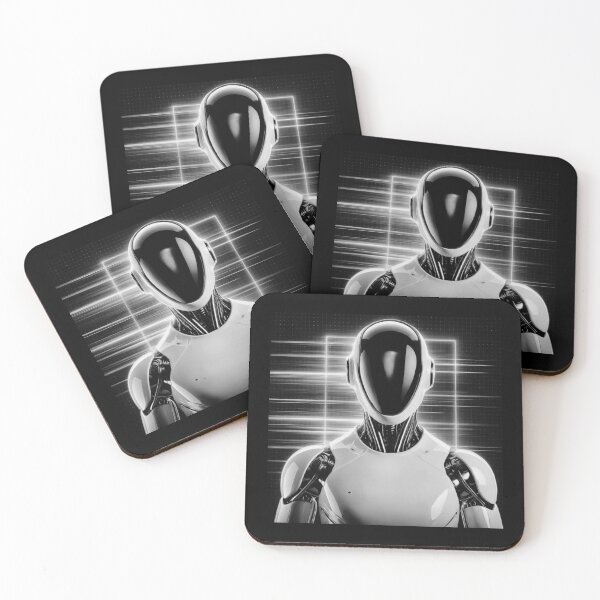 Item preview, humanoid robot AI Robots Future Tech Design | The Bots Are Coming Futuristic  designed and sold by TEEJAMBOREE.