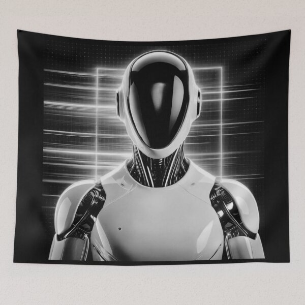 Item preview, humanoid robot AI Robots Future Tech Design | The Bots Are Coming Futuristic  designed and sold by TEEJAMBOREE.
