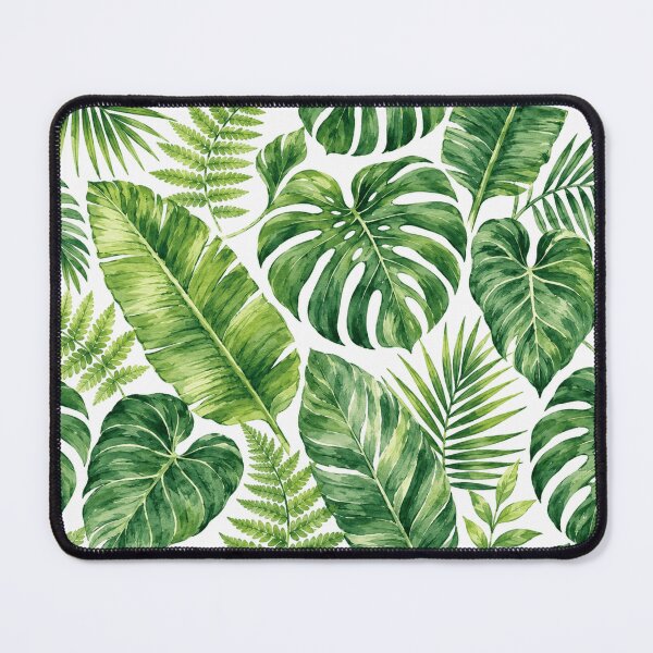 Item preview, Tropical Fern Leaf Watercolor Botanical Seamless Pattern designed and sold by Inkworksbyshery.