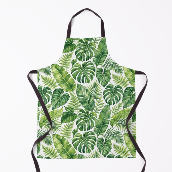 Item preview, Tropical Fern Leaf Watercolor Botanical Seamless Pattern designed and sold by Inkworksbyshery.