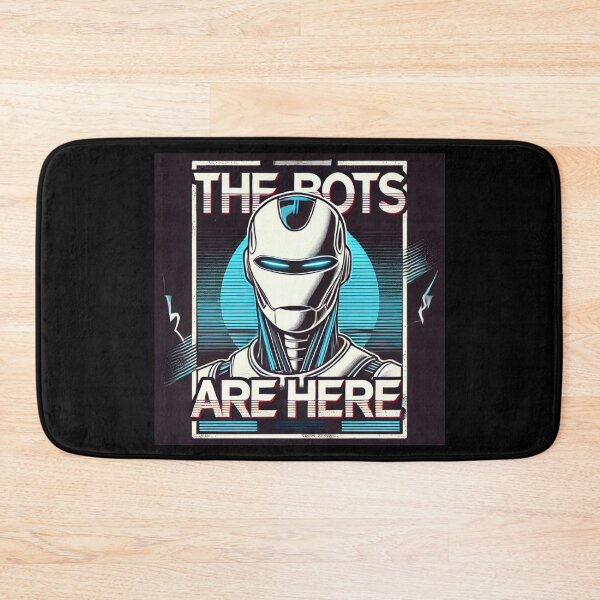 Item preview, humanoid robot AI Robots Future Tech Design | The Bots Are Coming Futuristic  designed and sold by TEEJAMBOREE.