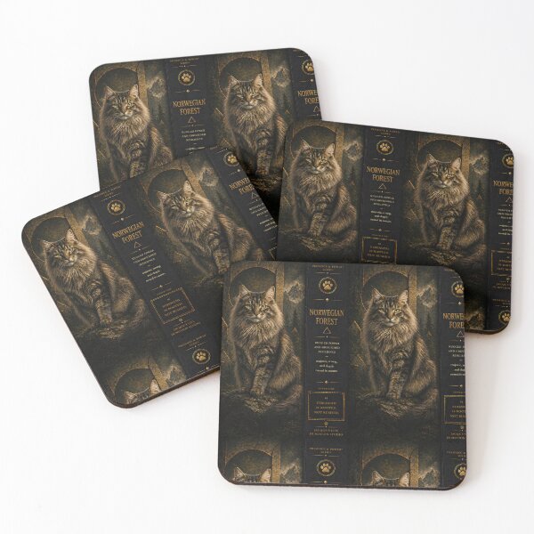Item preview, Norwegian Forest Cat Strength designed and sold by Jacque's Life In Motion Studio.