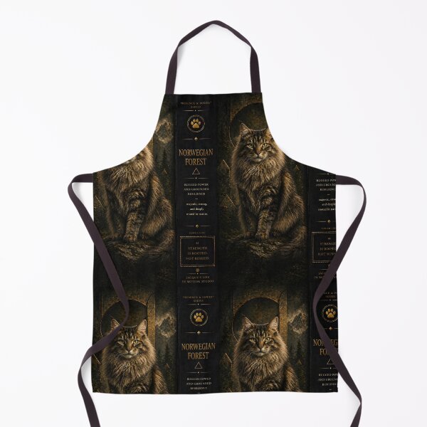 Item preview, Norwegian Forest Cat Strength designed and sold by Jacque's Life In Motion Studio.
