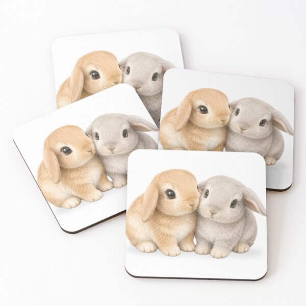 Item preview, Bunny Friends – Sweet Baby Bunny Kidswear Design designed and sold by FunscapeHQ.