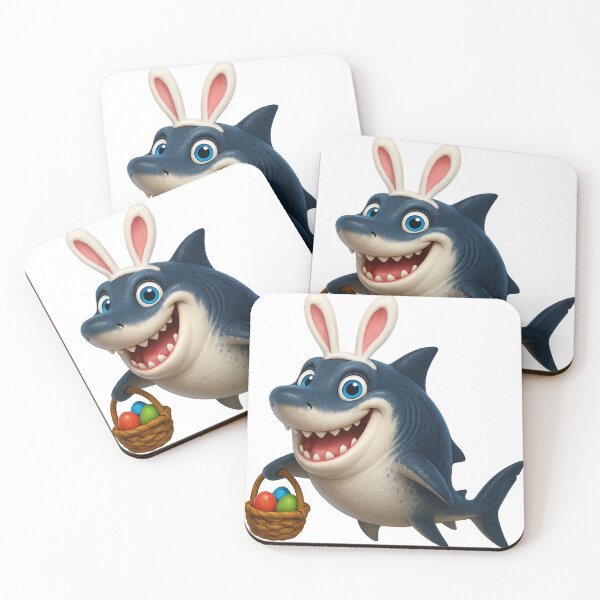 Item preview, Easter Megalodon designed and sold by Sillytoe.