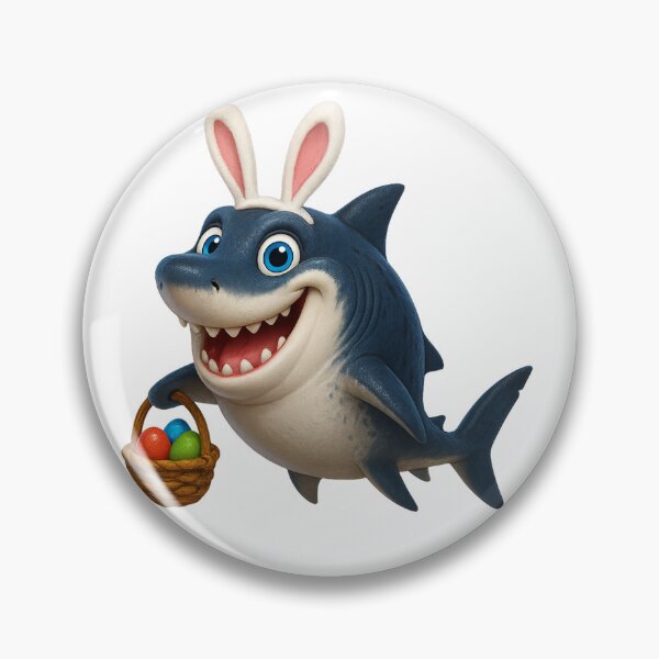 Item preview, Easter Megalodon designed and sold by Sillytoe.