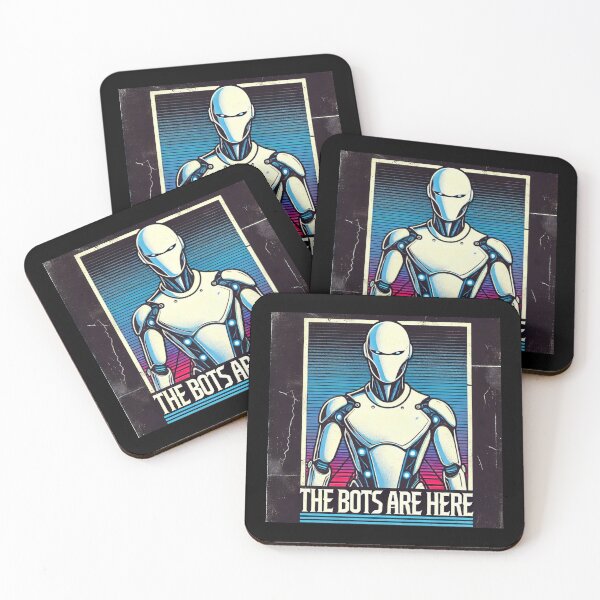Item preview, humanoid robot AI Robots Future Tech Design | The Bots Are Coming Futuristic  designed and sold by TEEJAMBOREE.