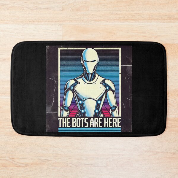 Item preview, humanoid robot AI Robots Future Tech Design | The Bots Are Coming Futuristic  designed and sold by TEEJAMBOREE.