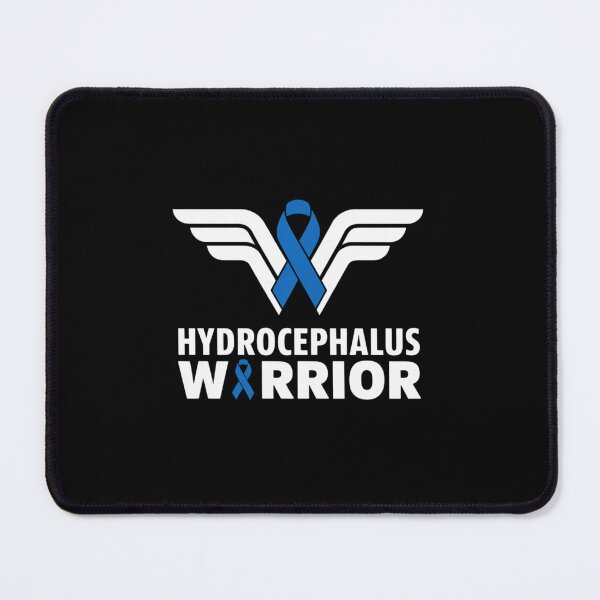 Item preview, Hydrocephalus Awareness Warrior Support Survivor Blue Ribbon designed and sold by BlassmausArt.